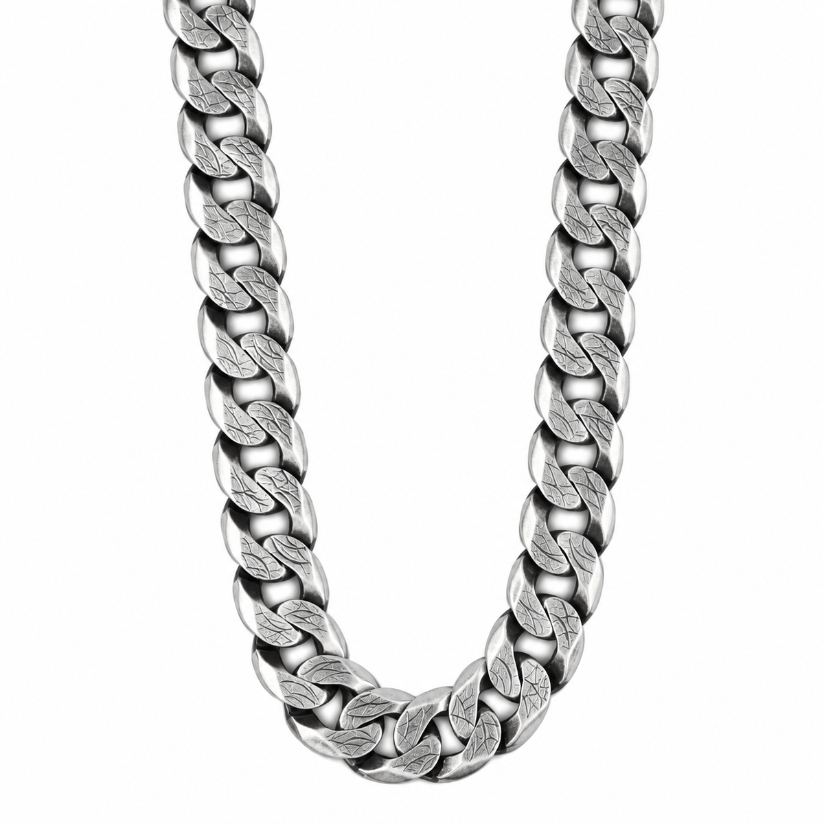 925 Sterling Silver 10mm Cuban Curb Chain Necklace for Men
