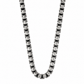 925 Sterling Silver 5mm Box Chain Necklace for Men