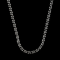 925 Sterling Silver 5mm Cuban Link Chain Necklace for Men