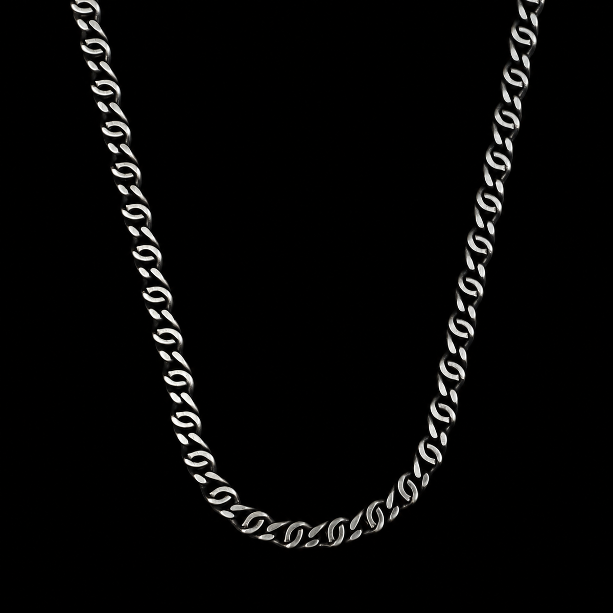 925 Sterling Silver 5mm Cuban Link Chain Necklace for Men