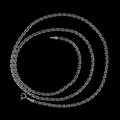 925 Sterling Silver 5mm Cuban Link Chain Necklace for Men