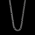 925 Sterling Silver 4mm Curb Chain Necklace for Men
