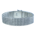 925 Men Silver Franco Chain Bracelet, 16MM Franco Solid Silver Chain, Heavy Double Men Chain Link Bracelet, Bracelets For Men