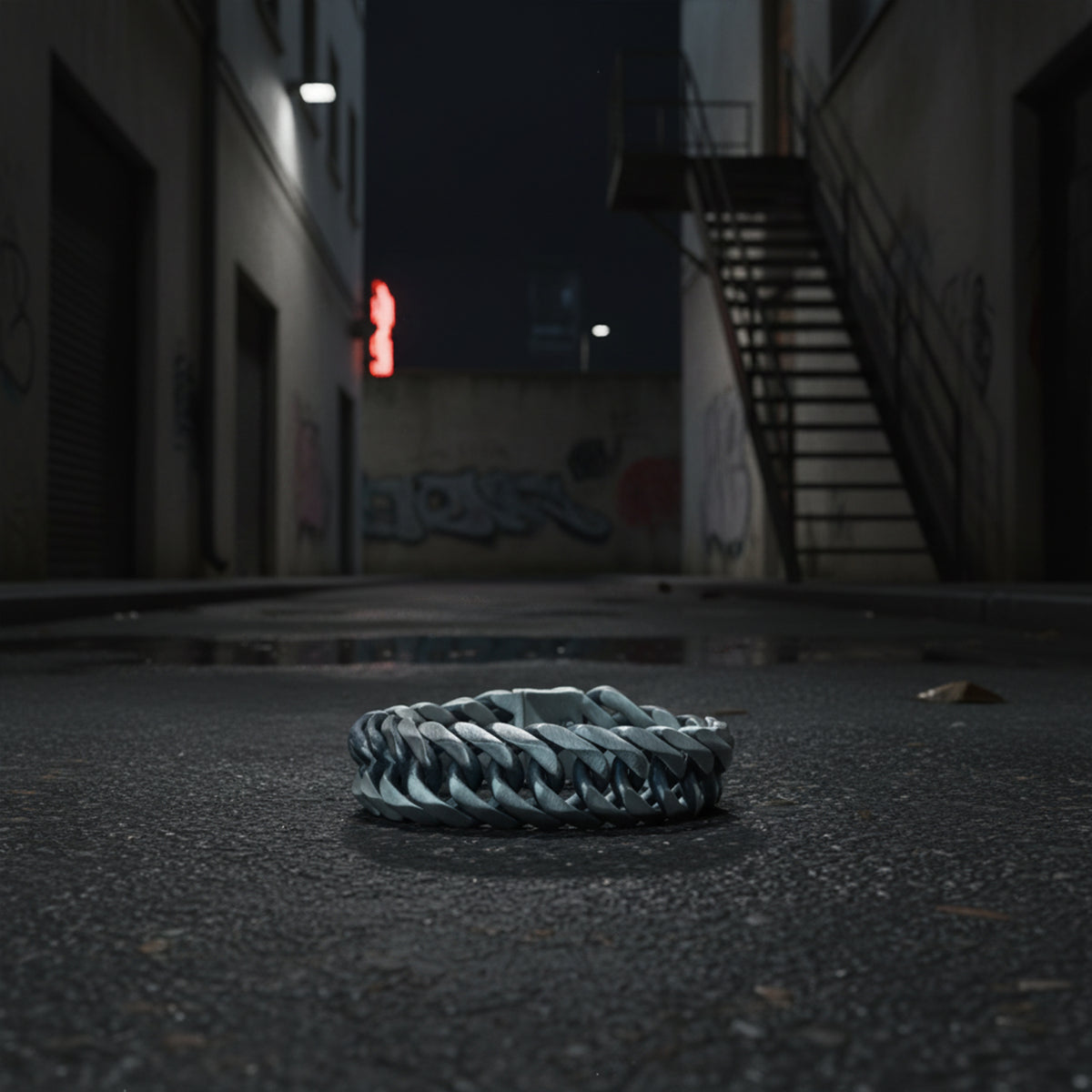 925 Silver Men 22MM Heavy Curb Chain Biker Bracelet