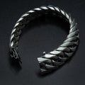 925 Silver Men 22MM Heavy Curb Chain Biker Bracelet