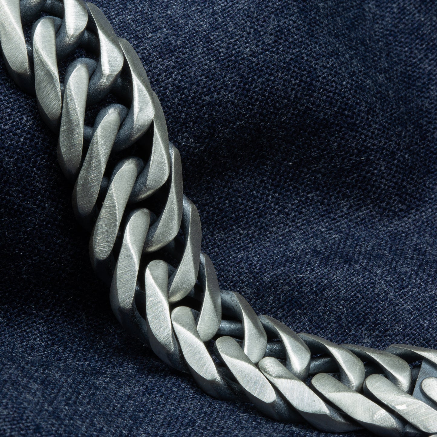 925 Silver Men 22MM Heavy Curb Chain Biker Bracelet