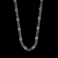 925 Sterling Silver Byzantine Chain Necklace for Men