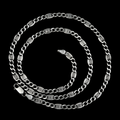 925 Sterling Silver Byzantine Chain Necklace for Men