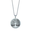 Tree of Life Necklace, 925 Sterling Silver Pendant, Handmade Tree of Life Jewelry, Gift for Men and Women
