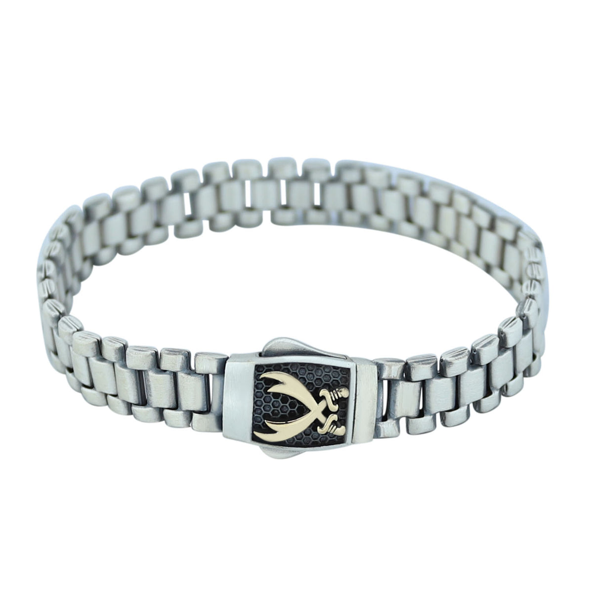 925 Silver King Chain Zulfiqar Sword Bracelet, Chain Hz Ali Sword Bracelet, Silver Sword Bracelet, Handmade Men Bracelet