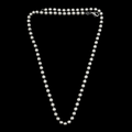 925 Sterling Silver 5mm Oxidized Ball Chain Necklace for Men