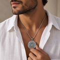 Solomon Seal Necklace, 925 Sterling Silver Pendant, Star of David Necklace, Handmade Spiritual Jewelry