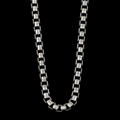 925 Sterling Silver 5mm Box Chain Necklace for Men