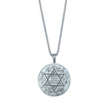 Solomon Seal Necklace, 925 Sterling Silver Pendant, Star of David Necklace, Handmade Spiritual Jewelry