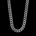 925 Sterling Silver 10mm Cuban Curb Chain Necklace for Men
