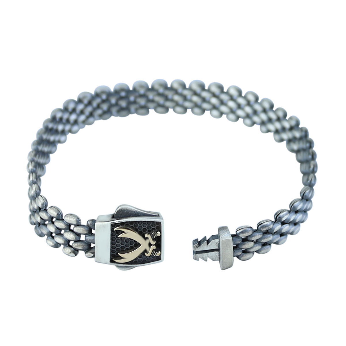 925 Silver King Chain Zulfiqar Sword Bracelet, Chain Hz Ali Sword Bracelet, Silver Sword Bracelet, Handmade Men Bracelet