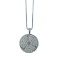 Ayatul Kursi Necklace, 925 Sterling Silver Pendant, Quran Verse Islamic Jewelry, Handmade Arabic Calligraphy Necklace
