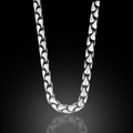 925 Sterling Silver 5mm Oxidized Chain Necklace for Men