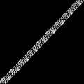 925 Sterling Silver Byzantine Chain Necklace for Men