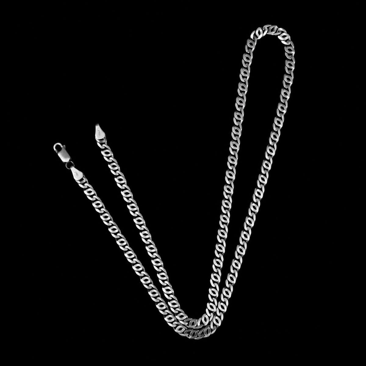 925 Sterling Silver 5mm Cuban Link Chain Necklace for Men