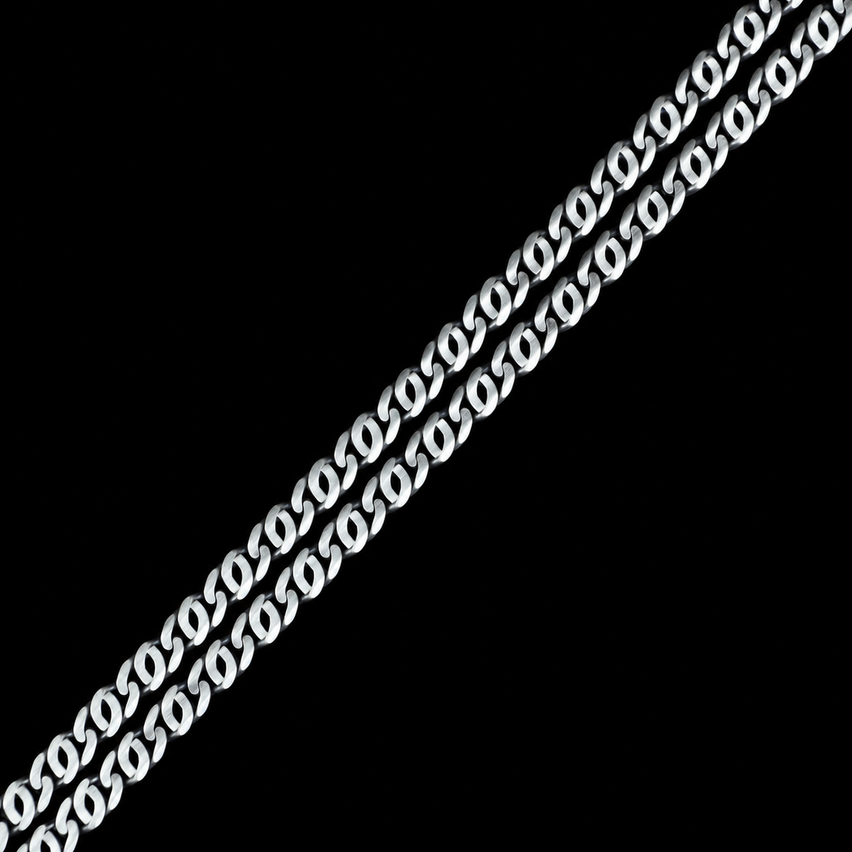 925 Sterling Silver 5mm Cuban Link Chain Necklace for Men
