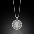 Men’s Oxidized Sterling Silver Chain Necklace – Vintage Gothic Link Chain, Handmade Heavy Silver Statement Jewelry