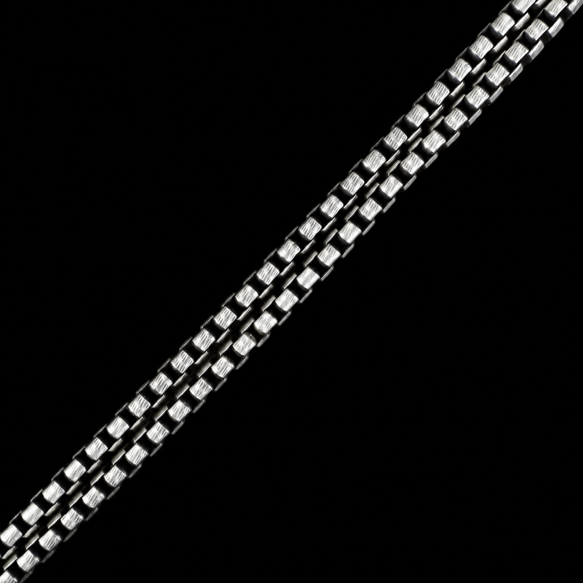 925 Sterling Silver 5mm Box Chain Necklace for Men