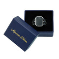 Men Handmade Black Onyx Gemstone Signet Ring