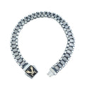 Silver Zulfiqar Sword Bracelet, Greek Style Chain Sword Bracelet, Hz Ali Zulfiqar Bracelet, King Chain Bracelet, 925 Sterling Silver