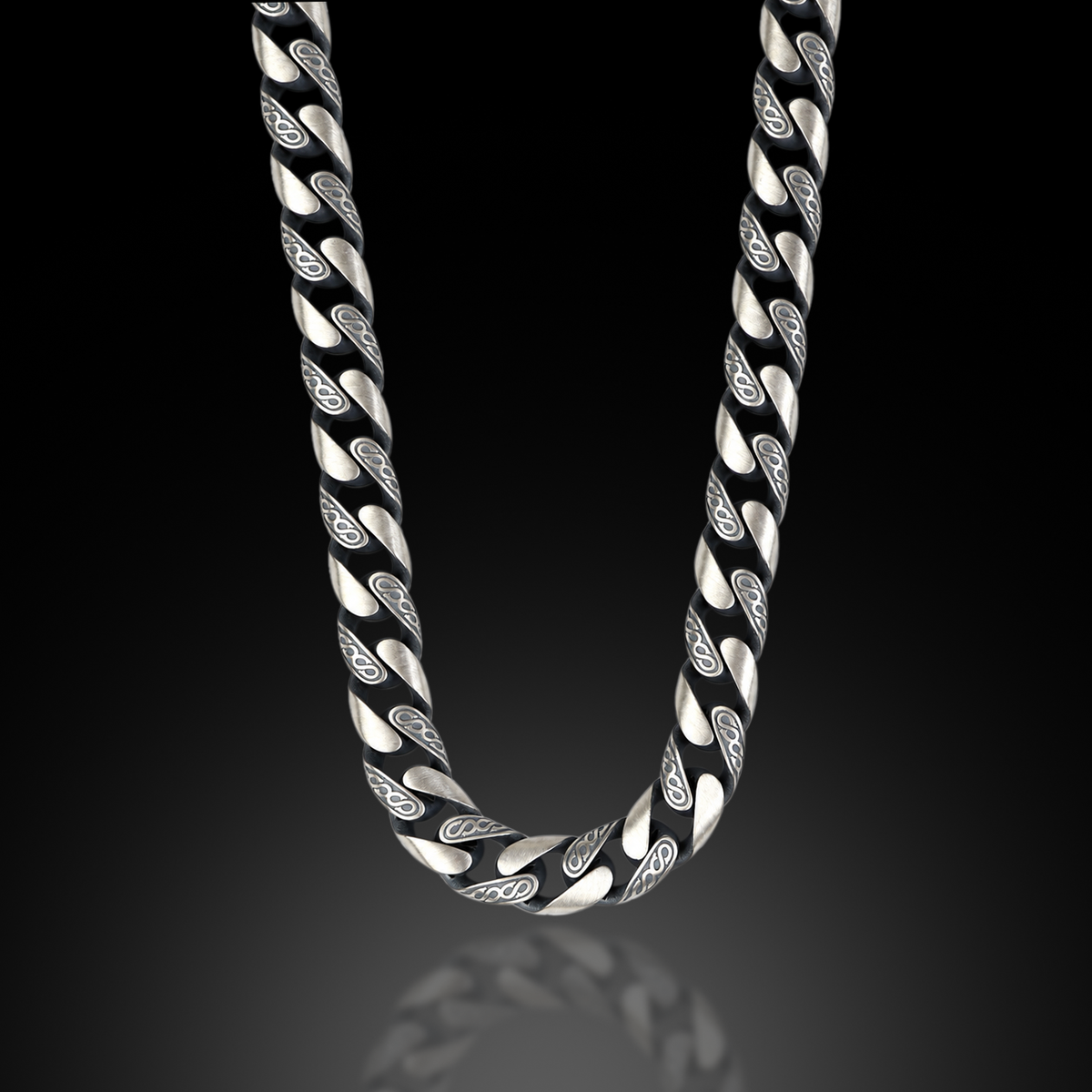 925 Sterling Silver 10mm Cuban Curb Chain Necklace