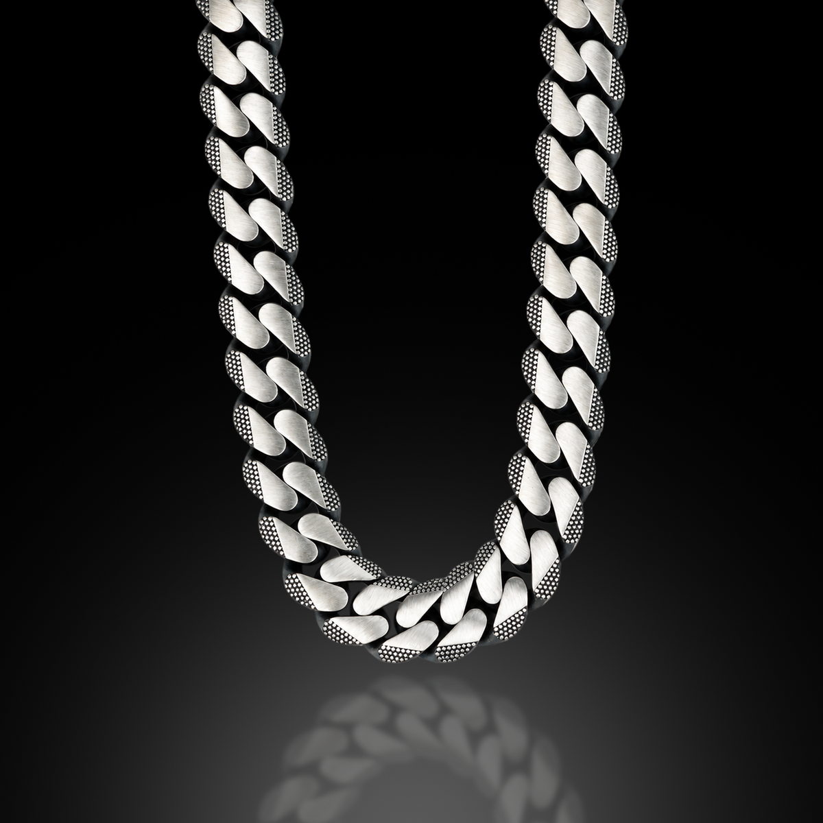 925 Sterling Silver 10mm Handmade Cuban Curb Chain Necklace for Men