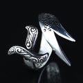 925 Sterling Silver Zulfiqar Ring – Double Sword Hz. Ali Ring for Men
