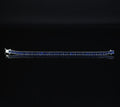 925 Silver Sapphire Gemstone Bracelet, Baguette Elegant Sapphire Bracelet, Men Blue Bracelet