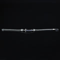 925 Silver Sword Chain Bracelet, Sapphire Hz Ali Zulfiqar Bracelet, Silver Sword Bracelet