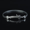 925 Silver Zulfiqar Sword Bracelet, Hz Ali Zulfiqar Chain Bracelet, Foxtail Sword Bracelet