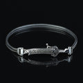 925 Silver Zulfiqar Sword Bracelet, Hz Ali Zulfiqar Chain Bracelet, Foxtail Sword Bracelet