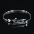 925 Silver Zulfiqar Sword Bracelet, Hz Ali Zulfiqar Chain Bracelet, Foxtail Sword Bracelet