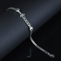 925 Silver Zulfiqar Sword Bracelet, Black Onyx Sword Bracelet, Hz Ali Zulfiqar Bracelet