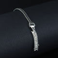 925 Silver Zulfiqar Sword Bracelet, Hz Ali Zulfiqar Chain Bracelet, Foxtail Sword Bracelet