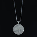 Ayatul Kursi Necklace, 925 Sterling Silver Pendant, Quran Verse Islamic Jewelry, Handmade Arabic Calligraphy Necklace