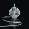 Tree of Life Necklace, 925 Sterling Silver Pendant, Handmade Tree of Life Jewelry, Gift for Men and Women