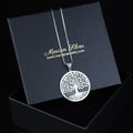 Tree of Life Necklace, 925 Sterling Silver Pendant, Handmade Tree of Life Jewelry, Gift for Men and Women