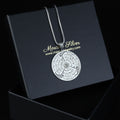 Ayatul Kursi Necklace, 925 Sterling Silver Pendant, Quran Verse Islamic Jewelry, Handmade Arabic Calligraphy Necklace
