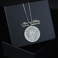 Ayatul Kursi Necklace, 925 Sterling Silver Pendant, Islamic Jewelry, Quran Verse Arabic Calligraphy Necklace, Handmade Gift