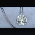 Tree of Life Necklace, 925 Sterling Silver Pendant, Handmade Tree of Life Jewelry, Gift for Men and Women