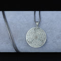 Ayatul Kursi Necklace, 925 Sterling Silver Pendant, Quran Verse Islamic Jewelry, Handmade Arabic Calligraphy Necklace