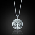 Tree of Life Necklace, 925 Sterling Silver Pendant, Handmade Tree of Life Jewelry, Gift for Men and Women