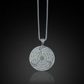 Ayatul Kursi Necklace, 925 Sterling Silver Pendant, Quran Verse Islamic Jewelry, Handmade Arabic Calligraphy Necklace