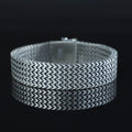 925 Men Silver Franco Chain Bracelet, 16MM Franco Solid Silver Chain, Heavy Double Men Chain Link Bracelet, Bracelets For Men