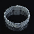 925 Men Silver Franco Chain Bracelet, 16MM Franco Solid Silver Chain, Heavy Double Men Chain Link Bracelet, Bracelets For Men